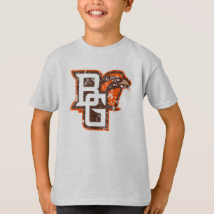 BG Falcons Distressed T-Shirt