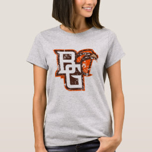 BG Falcons Distressed T-Shirt