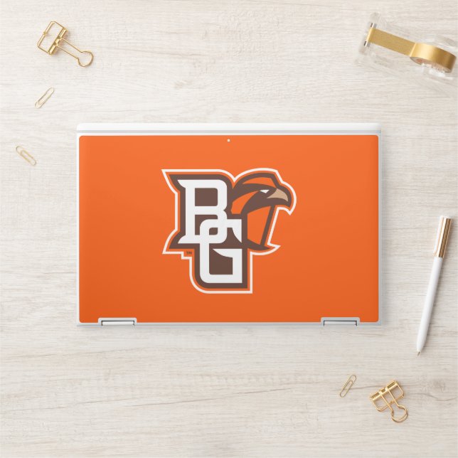 BG Falcons HP Laptop Skin (Desk)