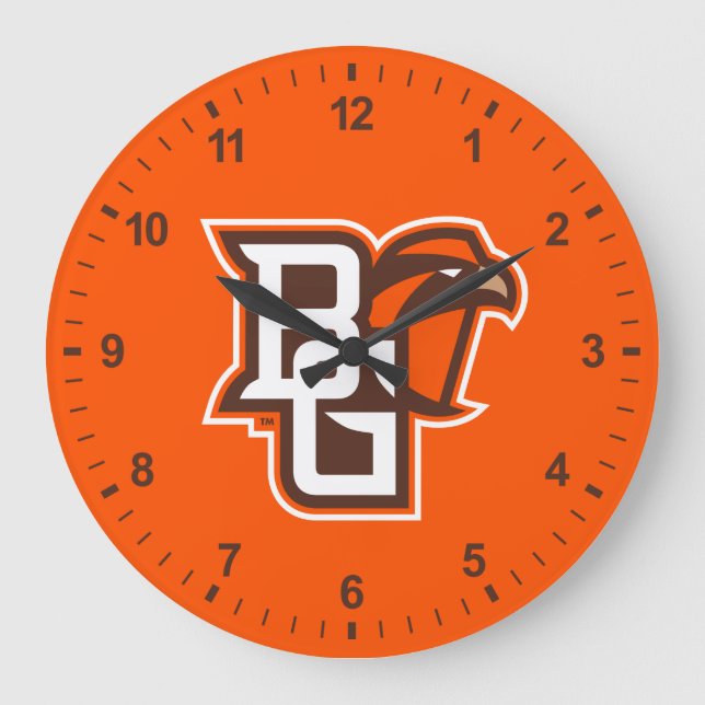 BG Falcons Large Clock (Front)