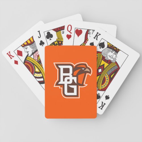 BG Falcons Poker Cards
