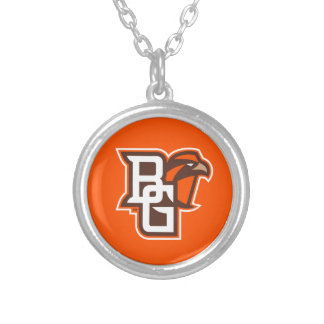 BG Falcons Silver Plated Necklace