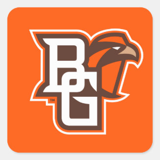 BG Falcons Square Sticker