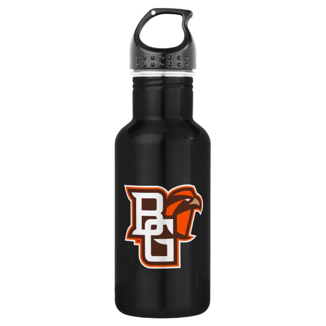 BG Falcons Stainless Steel Water Bottle (Front)