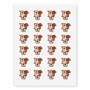 BG Falcons Temporary Tattoos