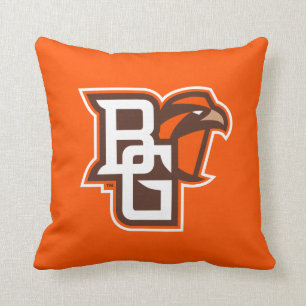BG Falcons Throw Pillow