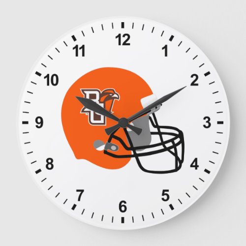 BG Football Helmet Large Clock