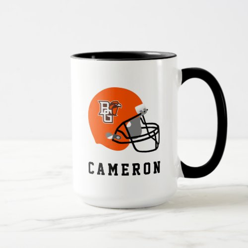 BG Football Helmet Mug