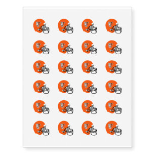 BG Football Helmet Temporary Tattoos