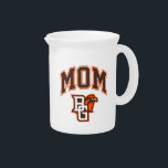 BG Mom Beverage Pitcher<br><div class="desc">Check out these Bowling Green State University Designs! Show off your BGSU pride with these new University products. These make the perfect gifts for the Bowling Green student, alumni, family, friend or fan in your life. All of these Zazzle products are customizable with your name, class year, or club. Talons...</div>