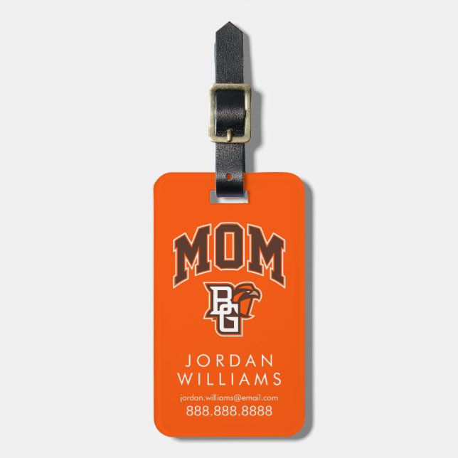 BG Mom Luggage Tag (Front Vertical)
