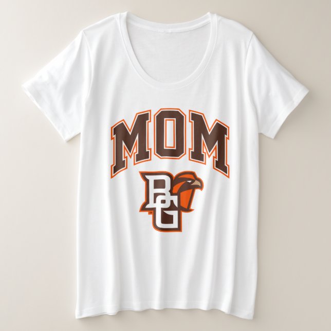 BG Mom Plus Size T-Shirt (Design Front)