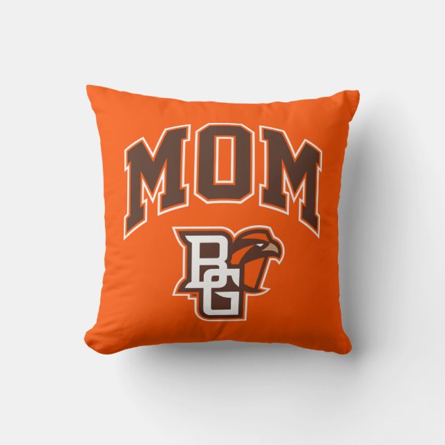 BG Mom Throw Pillow (Front)