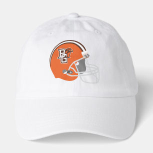 BG Orange Football Helmet Hat