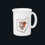 BG State Love Beverage Pitcher<br><div class="desc">Check out these Bowling Green State University Designs! Show off your BGSU pride with these new University products. These make the perfect gifts for the Bowling Green student, alumni, family, friend or fan in your life. All of these Zazzle products are customizable with your name, class year, or club. Talons...</div>