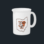 BG State Love Beverage Pitcher<br><div class="desc">Check out these Bowling Green State University Designs! Show off your BGSU pride with these new University products. These make the perfect gifts for the Bowling Green student, alumni, family, friend or fan in your life. All of these Zazzle products are customizable with your name, class year, or club. Talons...</div>
