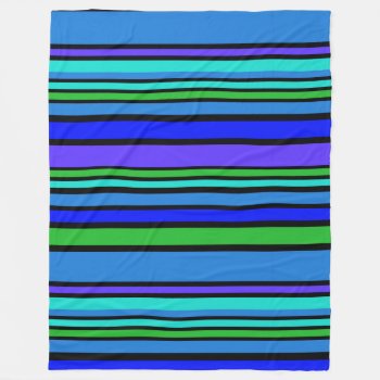 Bg Stripes Pattern Colored Iv   Your Background Fleece Blanket by EDDArtSHOP at Zazzle