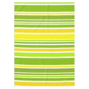 BG Stripes Pattern colored V + your background Tablecloth
