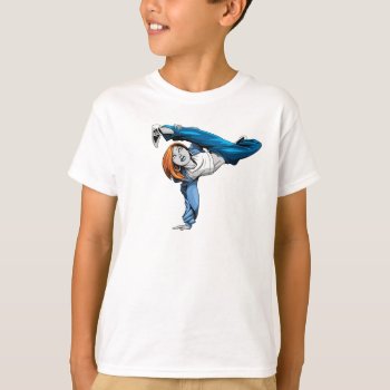 Bgirl Handstand Kid's Tee by styleuniversal at Zazzle