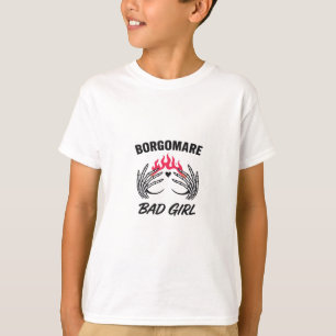 Bgm Bad Girl II Skeleton Heart Hands Edgy Vibe T-Shirt