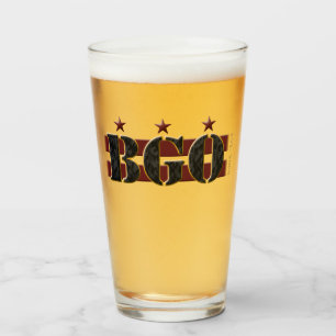 BGO Logo Beer Glass