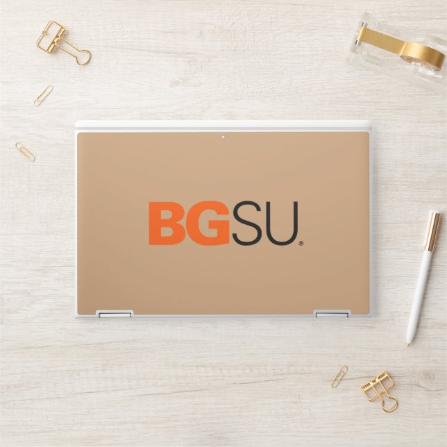 BGSU Institutional Logo HP Laptop Skin (Desk)