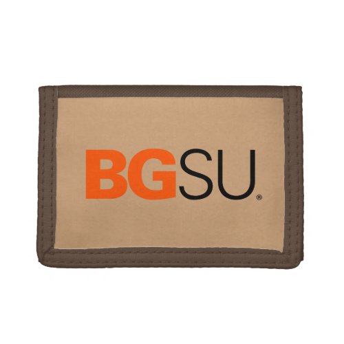 BGSU Institutional Logo Trifold Wallet