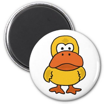 Bh- Angry Duck Magnet by inspirationrocks at Zazzle