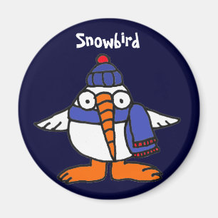 BH- Funny Snowbird Magnet