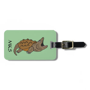BH- Snapping Turtle Luggage Tag