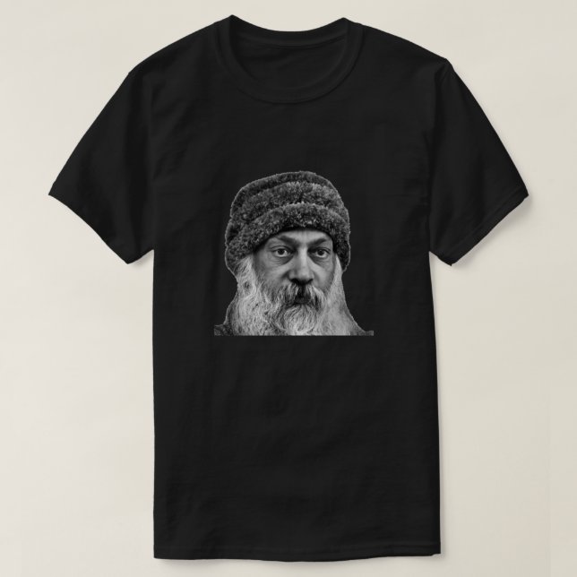 Bhagwan Rajneesh Tri-blend T-Shirt (Design Front)