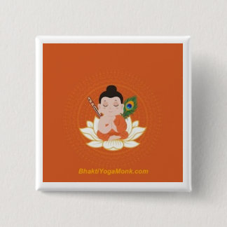 BhaktiYogaMonk Square Button