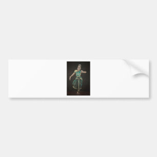 Bharatanatyam Dancer Bumper Sticker