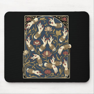 Bharatanatyam Kathak And Odissi Indian Clical Danc Mouse Pad
