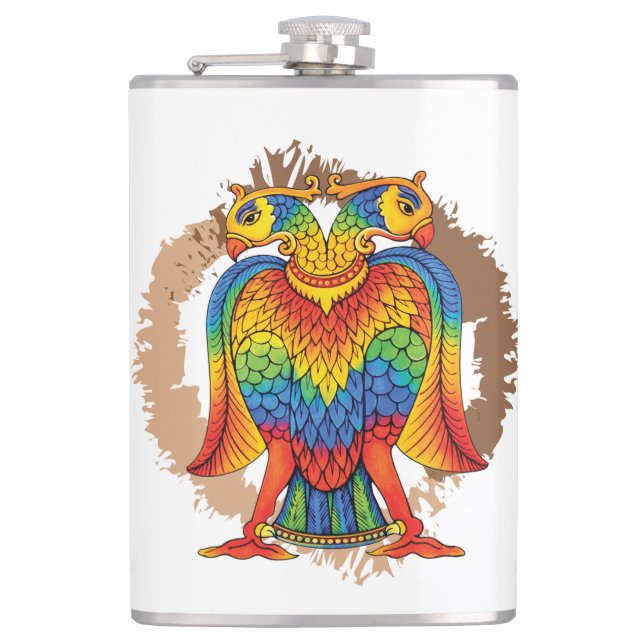 bherunda bird flask (Front)