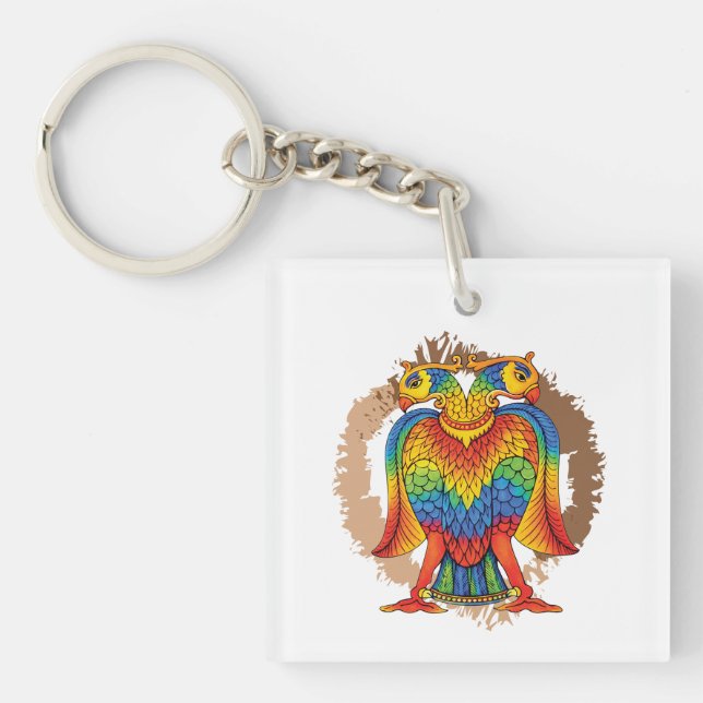 bherunda bird keychain (Front)