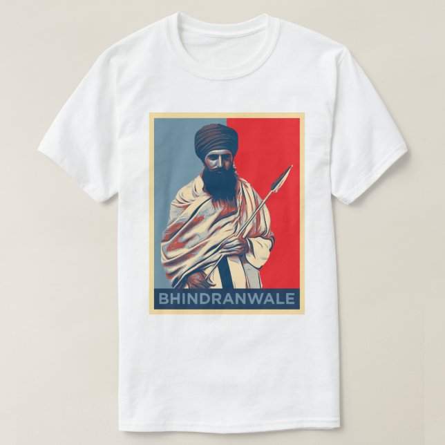 Bhindranwale (3) T-Shirt (Design Front)