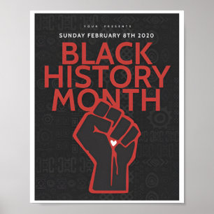 Bhm black history month Poster