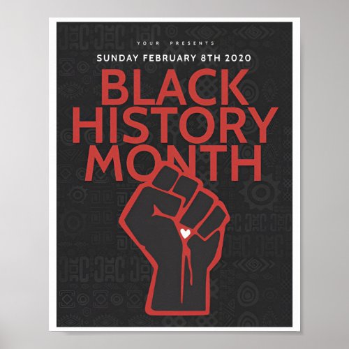 Bhm black history month Poster
