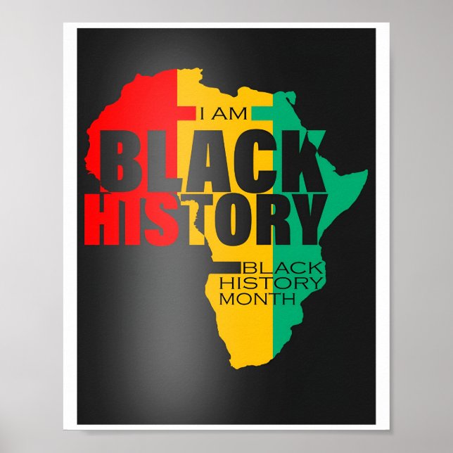 Bhm black history Poster (Front)