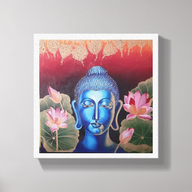Bhuddha  canvas print (Front)