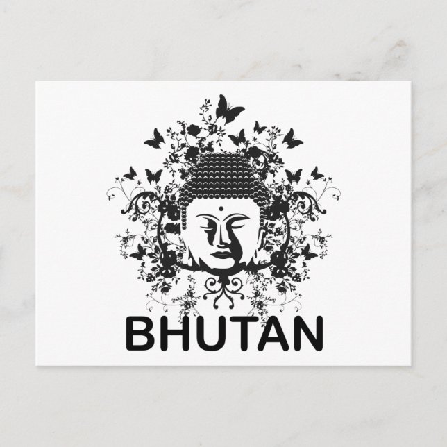 Bhutan Buddha Postcard (Front)