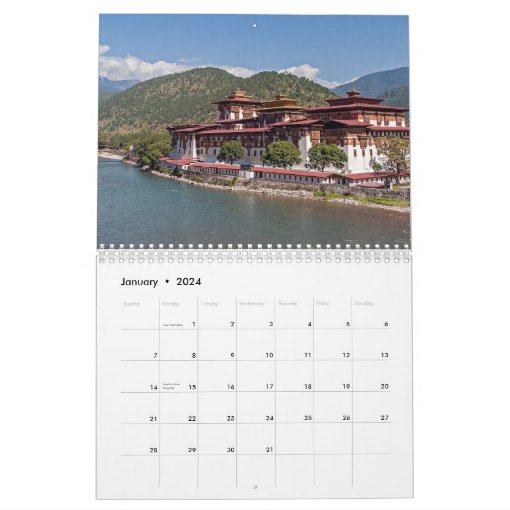 Bhutan Calendar Zazzle