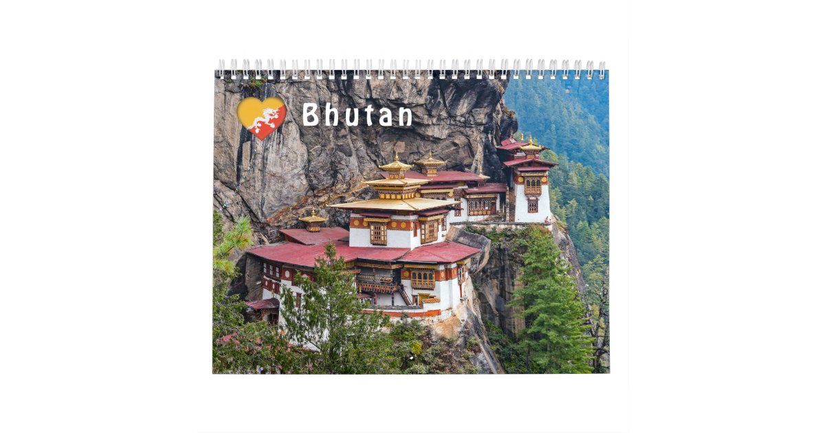Bhutan Calendar Zazzle