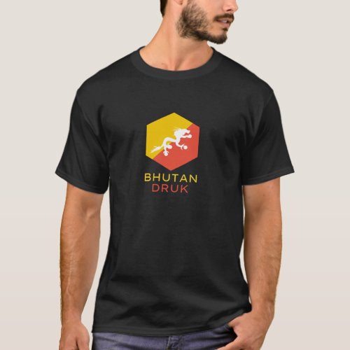 Bhutan Druk _ Thunder Dragon T_Shirt
