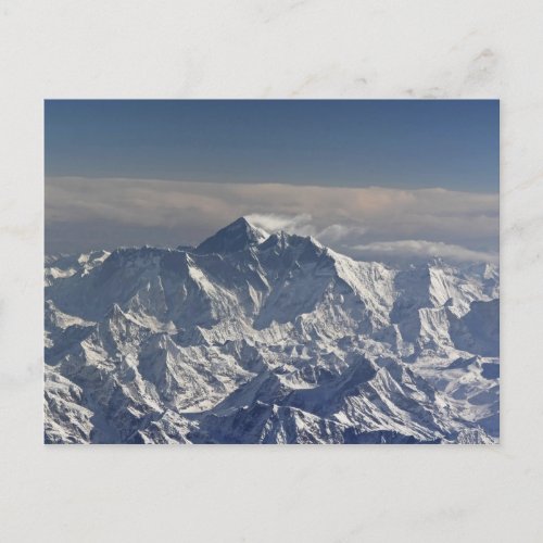 BHUTAN Eternal snow on the Everest Mountain Postcard