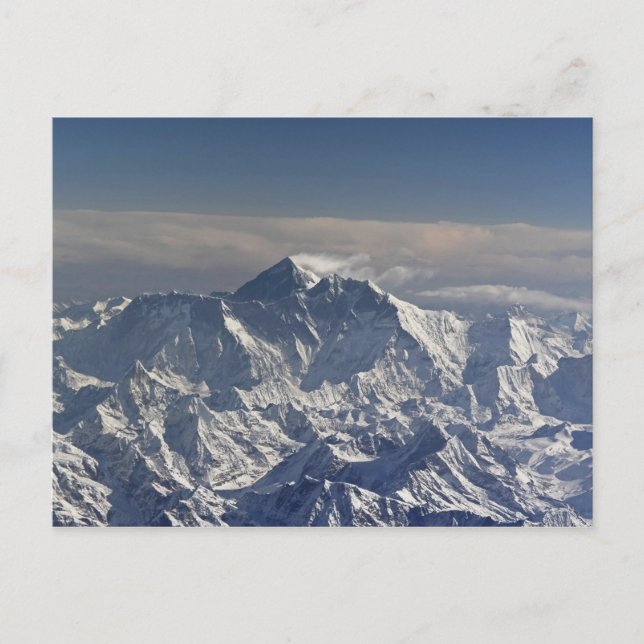 BHUTAN. Eternal snow on the Everest Mountain, Postcard (Front)