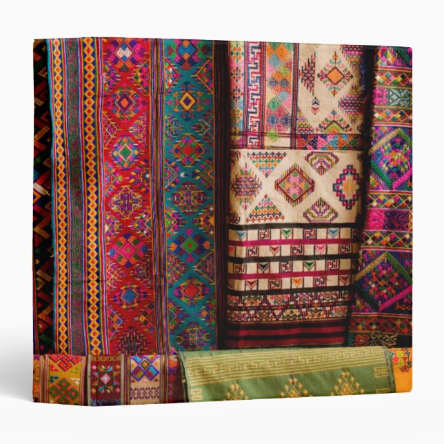 Bhutan fabrics for sale binder (Front/Spine)