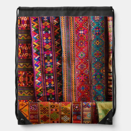 Bhutan fabrics for sale drawstring bag
