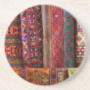 Bhutan fabrics for sale drink coaster